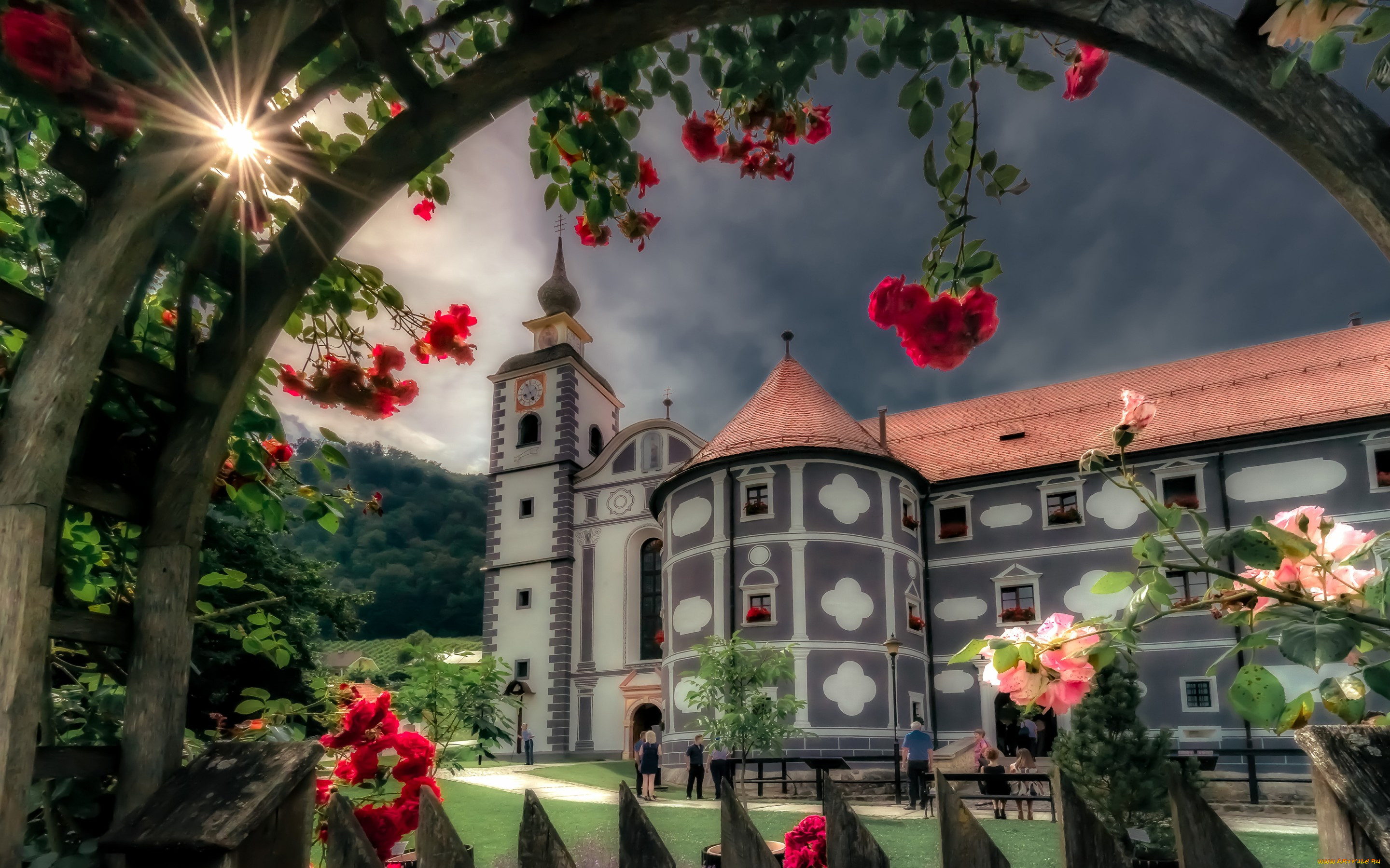 , -  ,  , , , olimje, , slovenia, , monastery, 